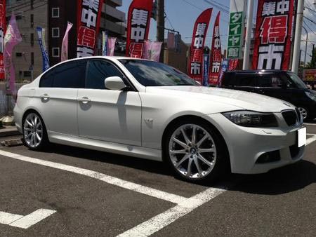 BMW３シリーズに19インチ | BMW 3シリーズ ホイール | サービス事例