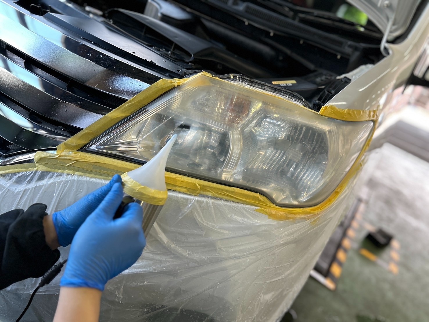 ヘッドライトスチーマー2