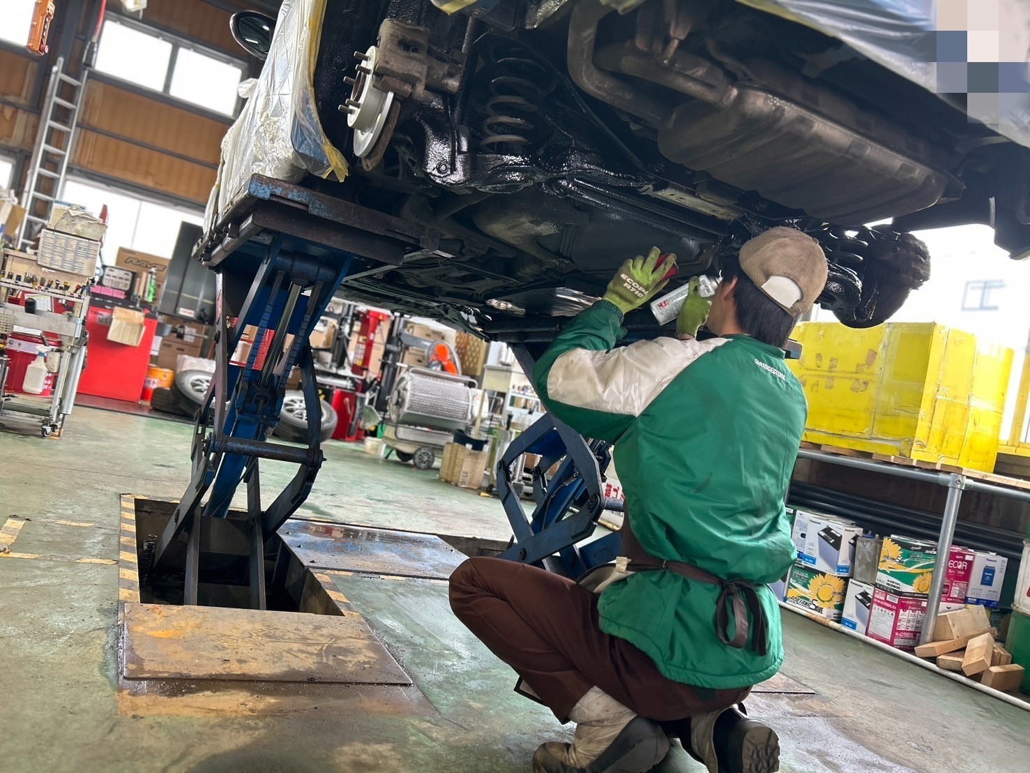 下廻り全体防錆