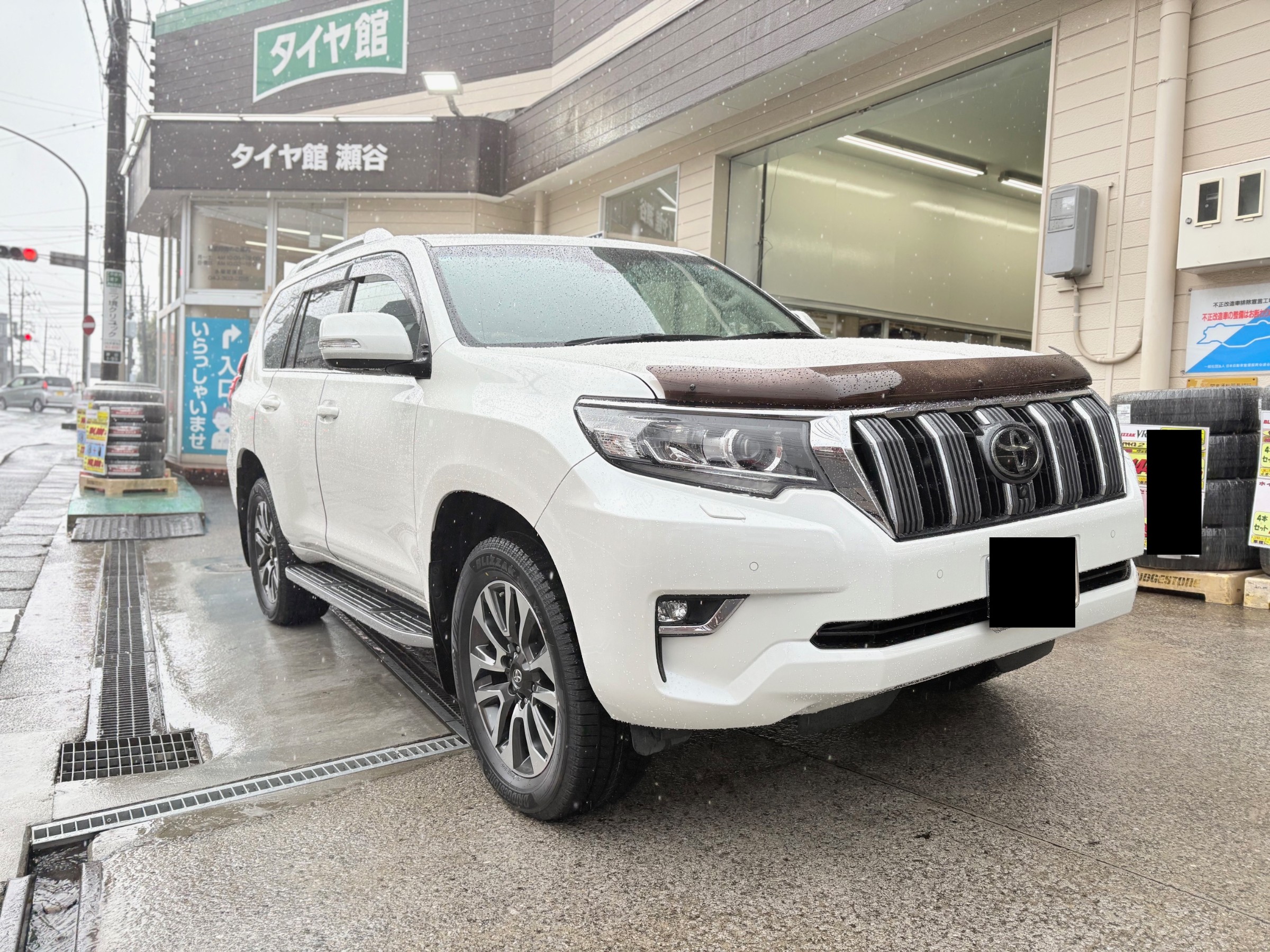 ランドクルーザー プラド150 最新スタッドレス「WZ-1」装着 | 店舗お