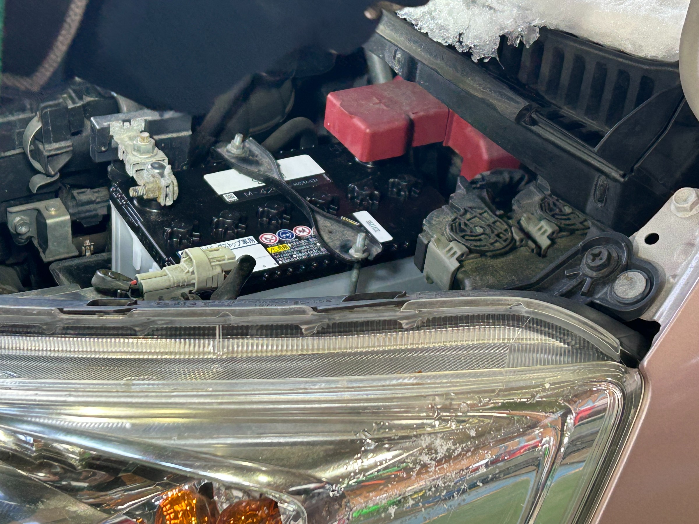 バッテリー交換後