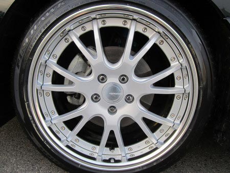 work グノーシス　GS4 19インチホイール 廃盤品 2ピース構造 リペア用等に】WORK GNOSIS GS4 19in 8J +45