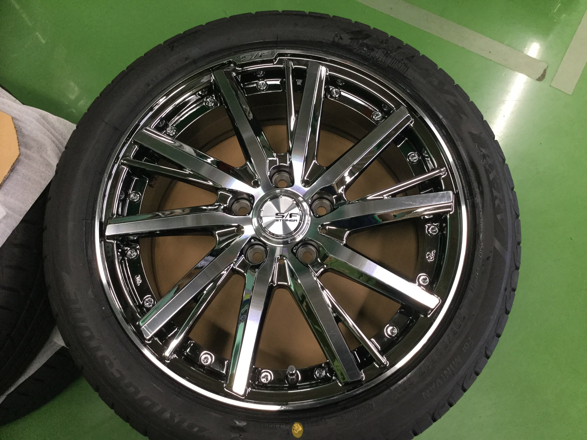 タイヤ&ホイールセット シュタイナー フォースド SF-V １７インチ
