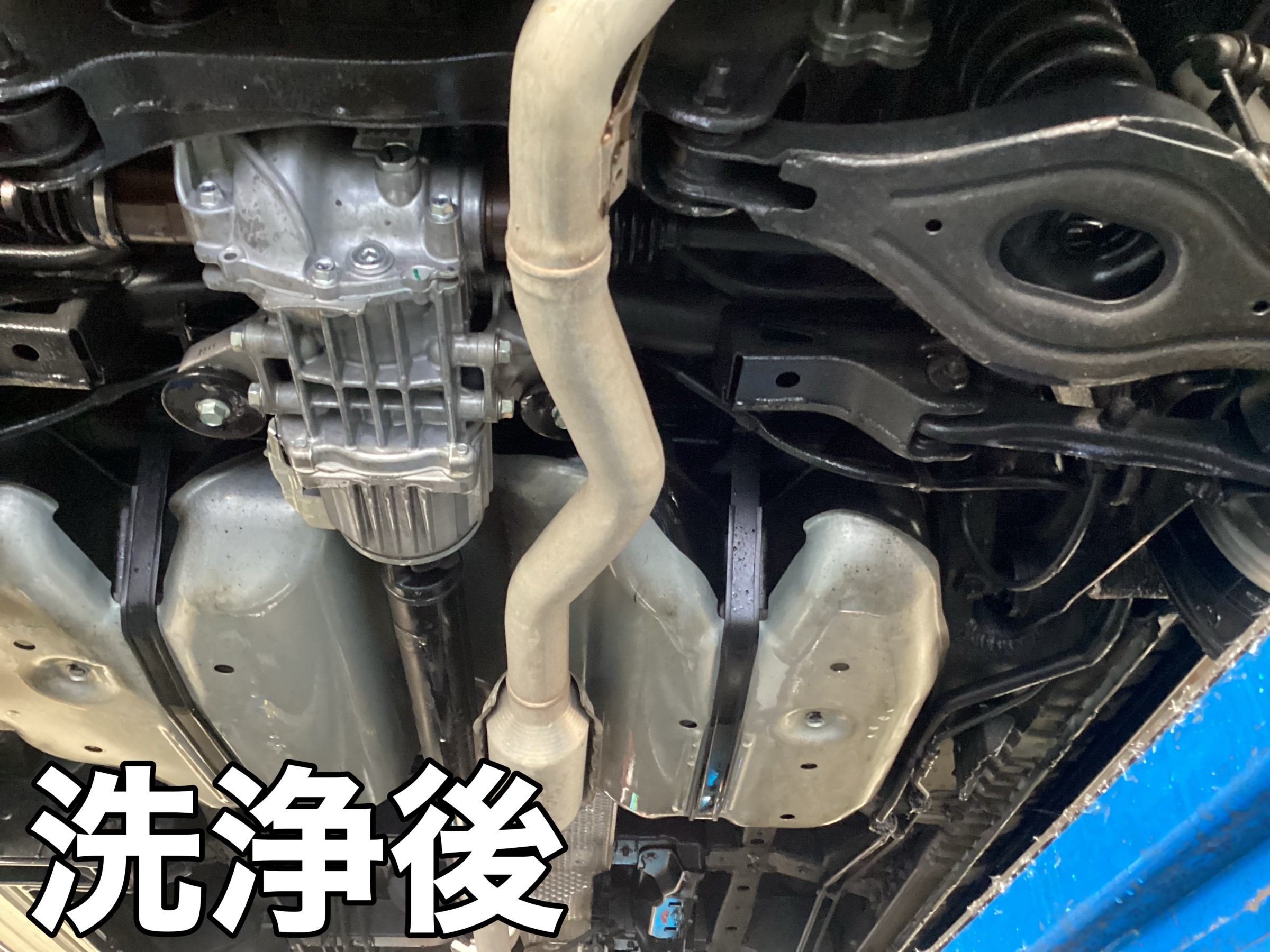 お客様の許可を得て撮影しました。