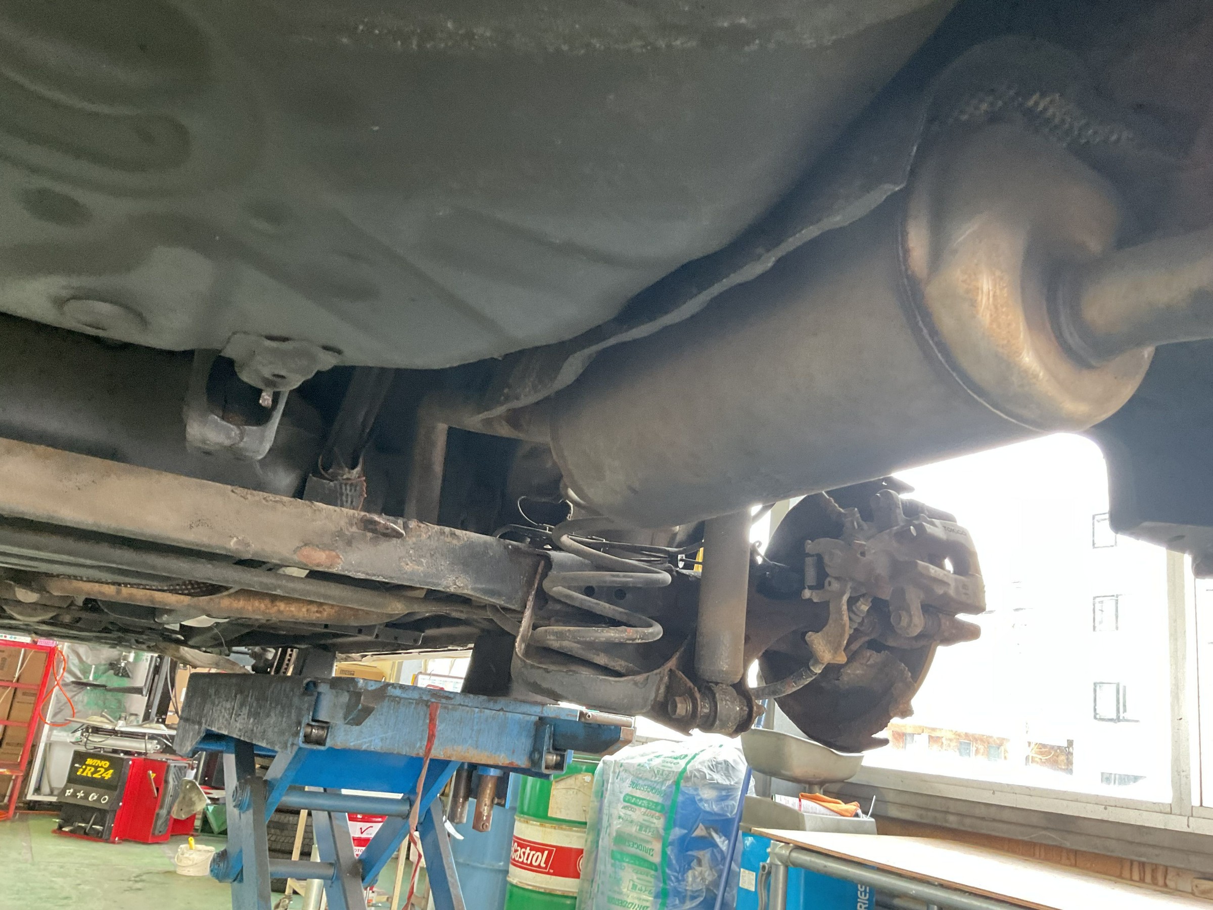 塗装前 マフラー