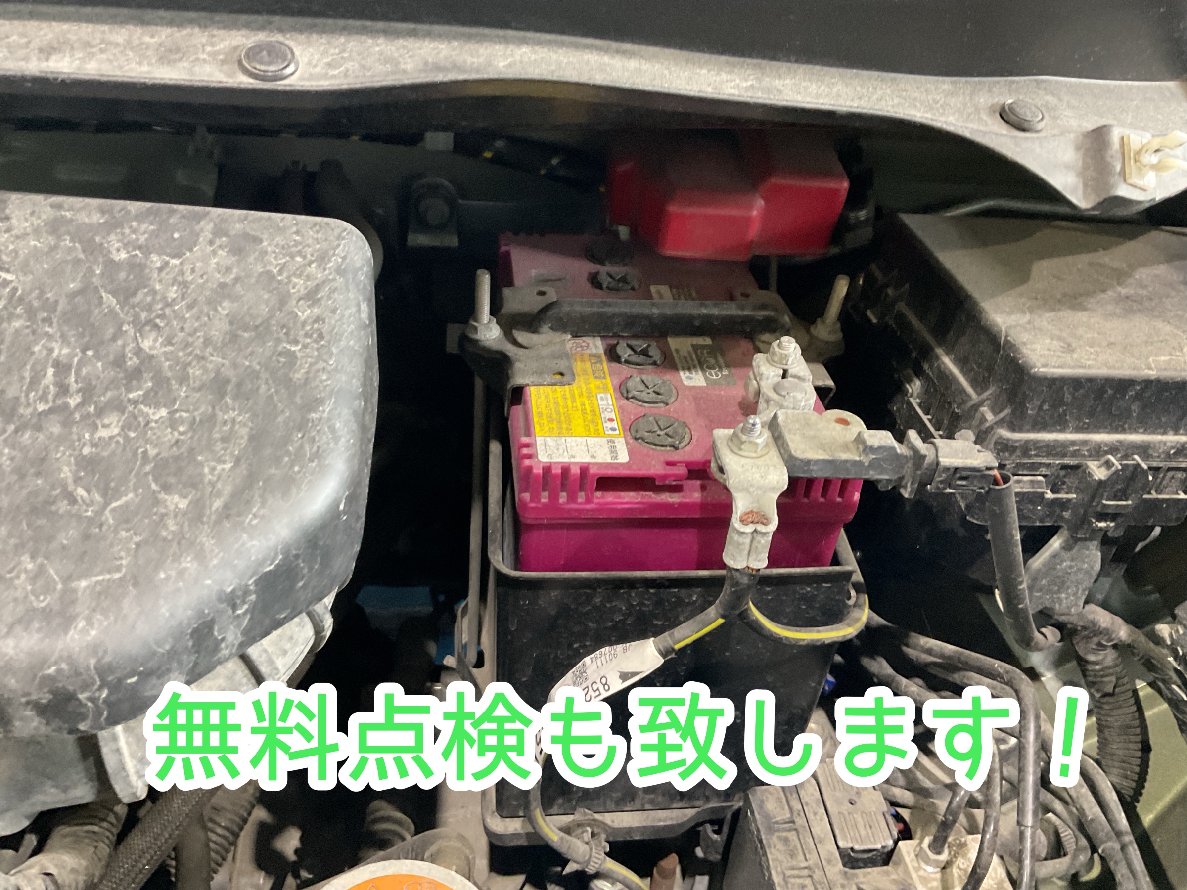 作業中の写真です