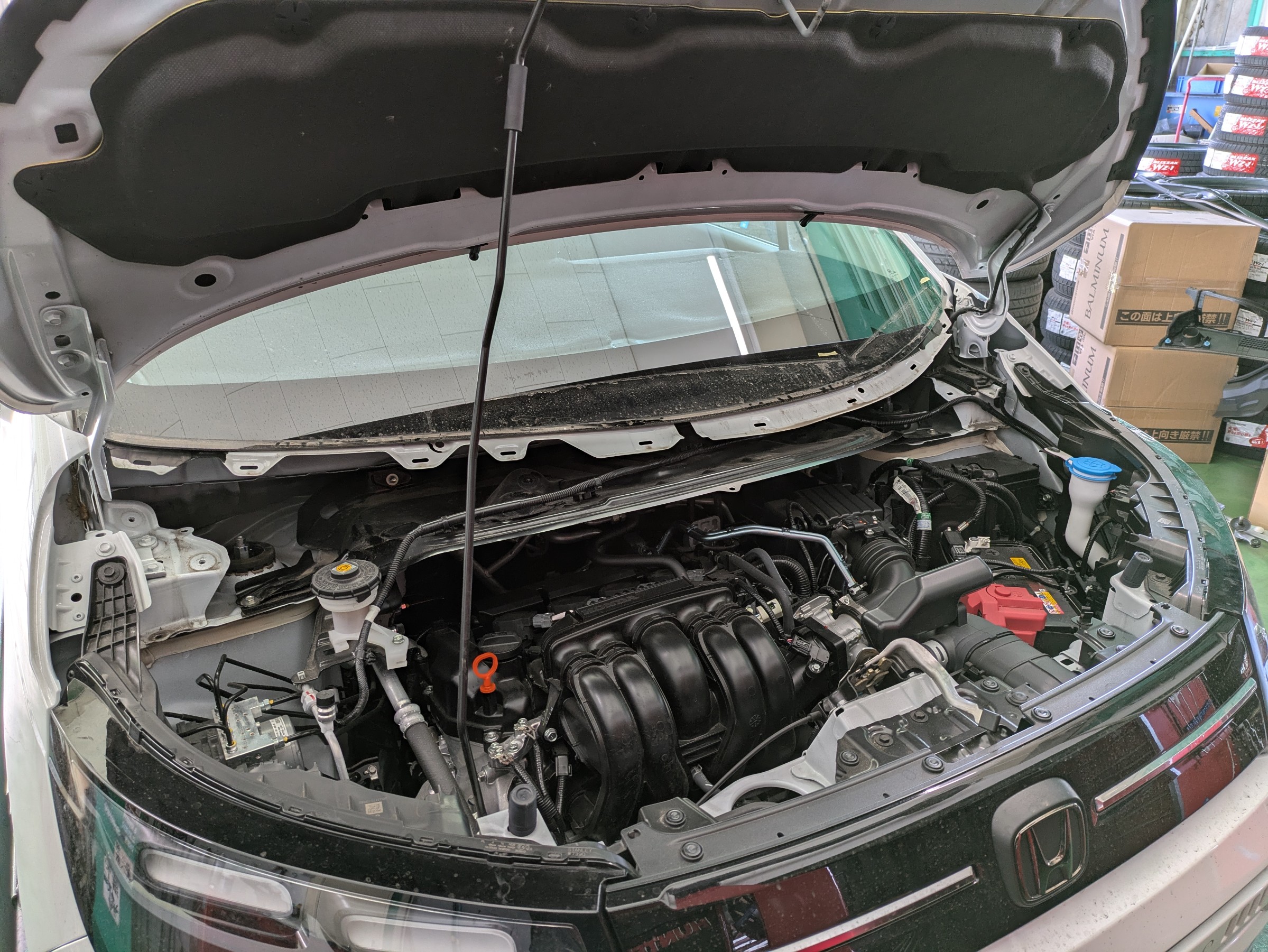 ワイパーカウル外し