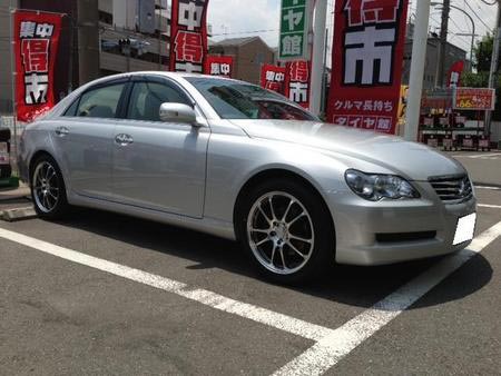 マークＸを１８インチでドレスアップ | トヨタ マークX ホイール