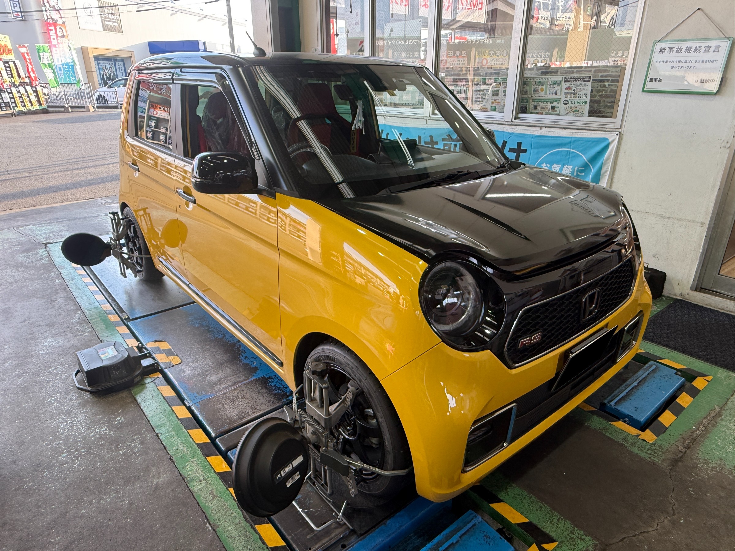 ☆車検で預かったので同時にカスタム進めていきます ホンダ N-ONE JG3 