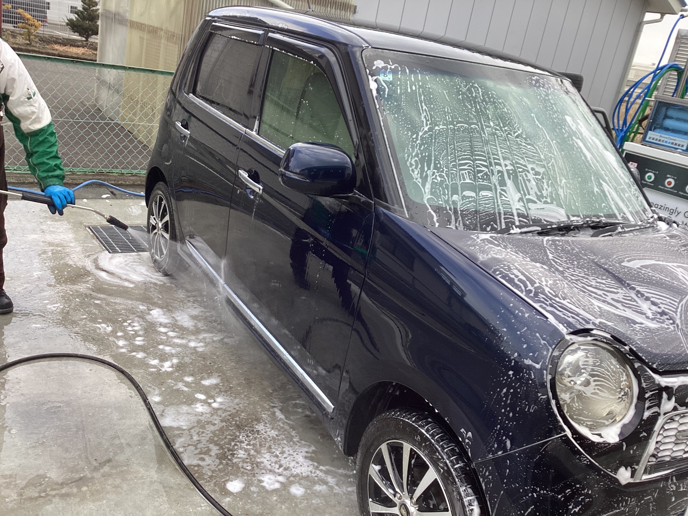 作業中の写真です。