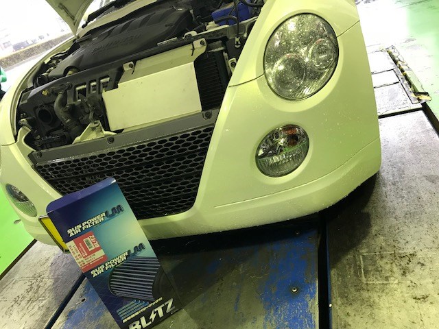 コペン ブリッツ純正交換タイプ エア フィルター ダイハツ コペン メンテナンス商品 パーツ取付 各種用品取付 サービス事例 タイヤ館 守山 京都府 滋賀県のタイヤからはじまる トータルカーメンテナンス タイヤ館グループ