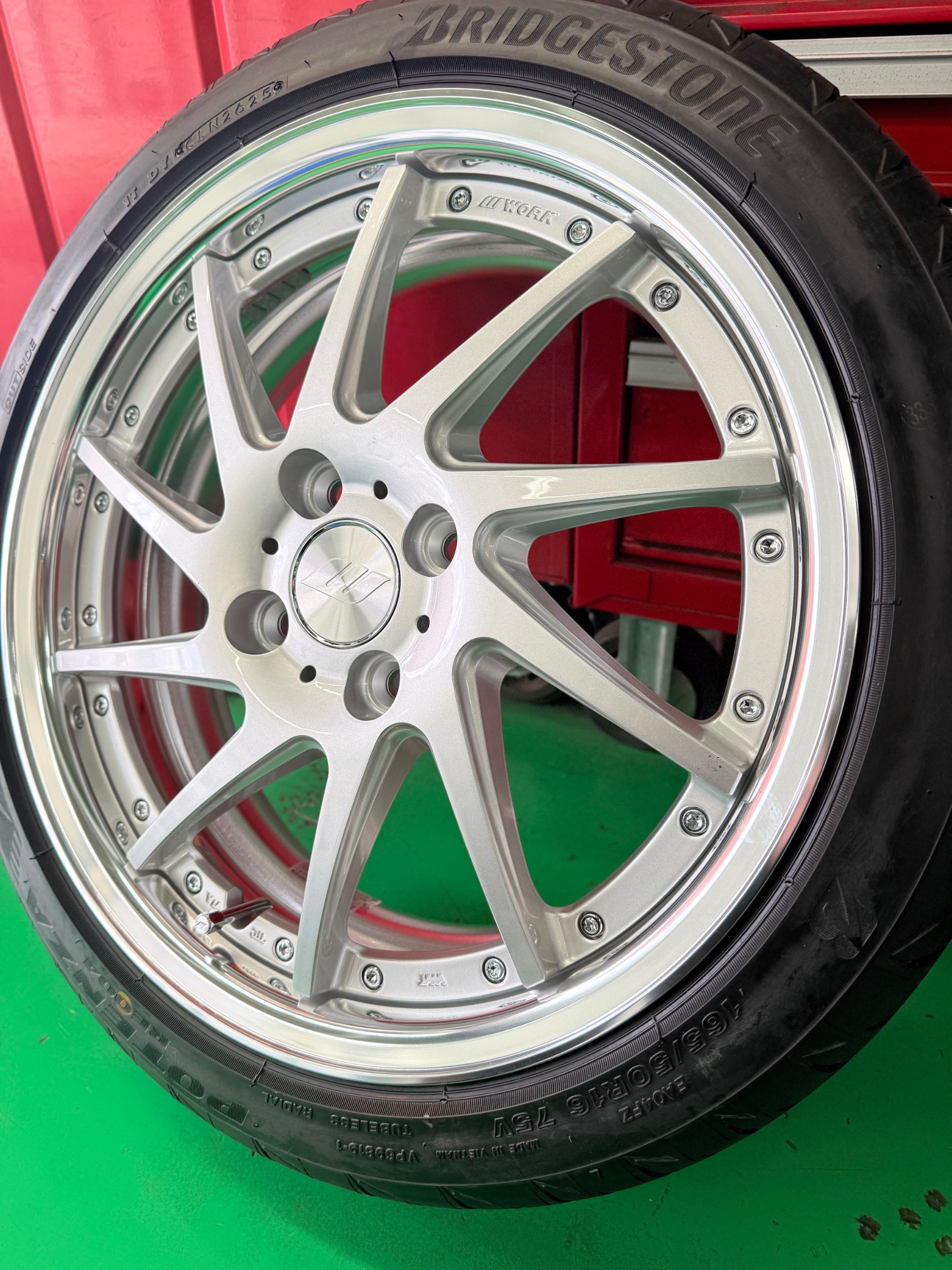 ホンダN-BOX WORK リザルタード・スポークTT 16インチ取付 | 店舗お