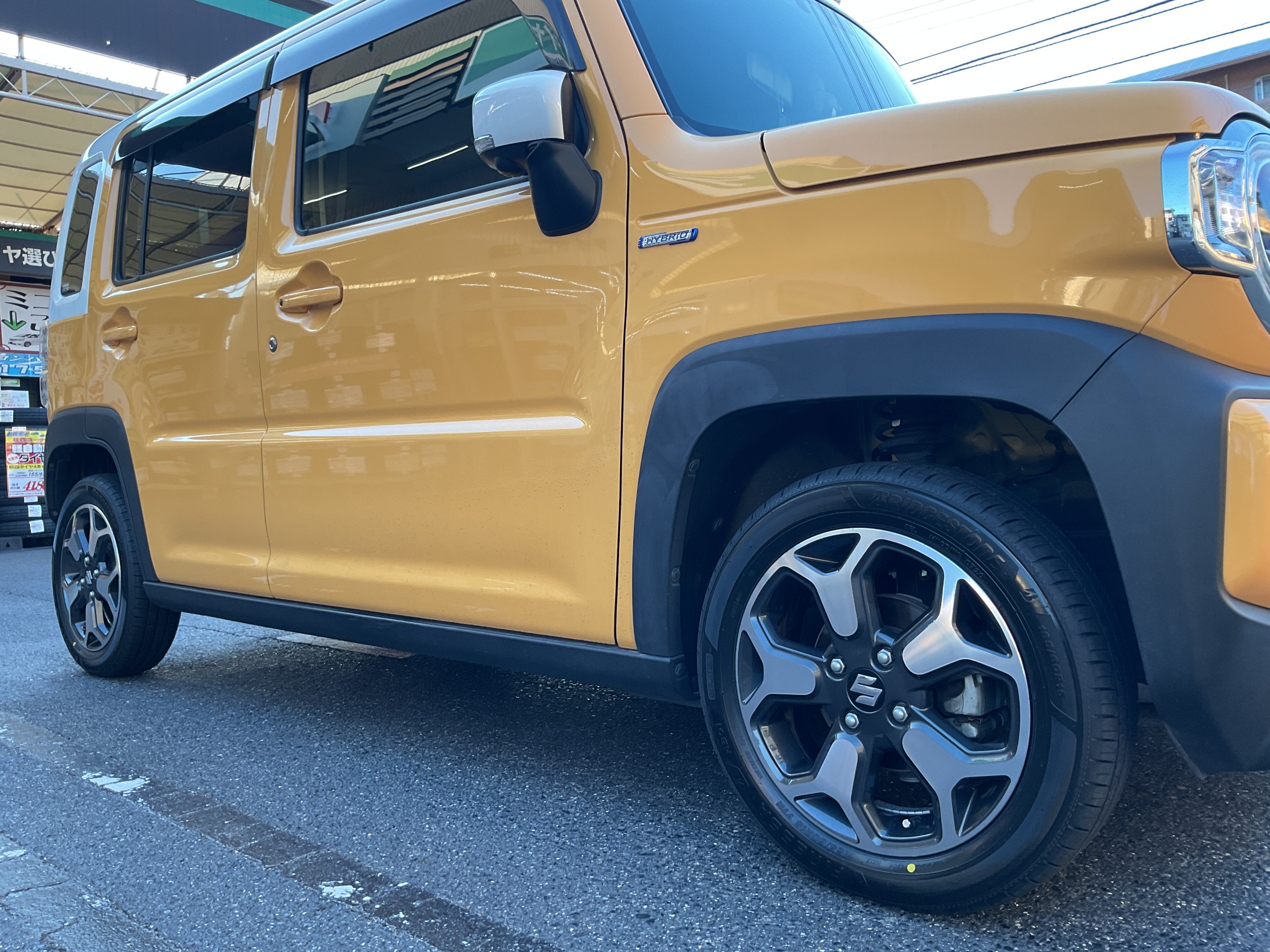 タイヤ館三原　タイヤ交換