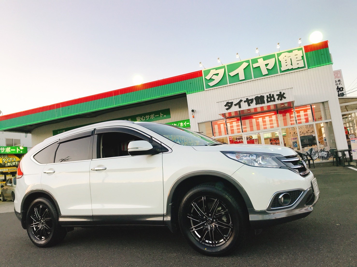 ＣＲ-Ｖに１８インチのレオニスのグレイラを装着しました！ | ホンダ