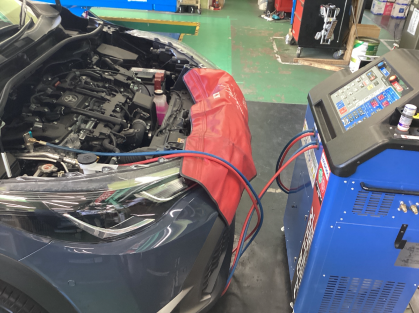 エアコン　エアコンクリーニング カローラクロス