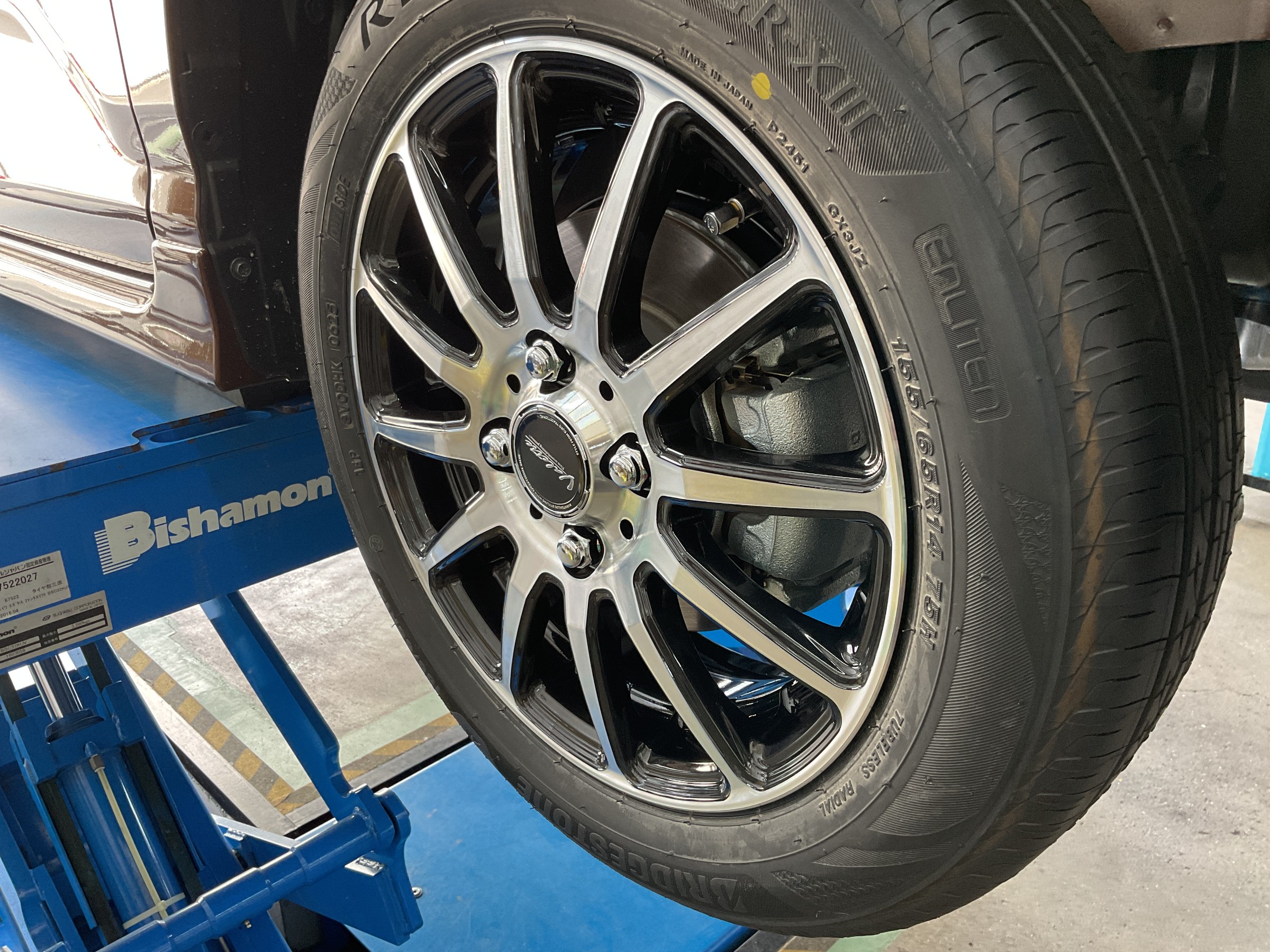 ムーヴ タイヤホイールセット交換 155/65R14 | 店舗おススメ情報 