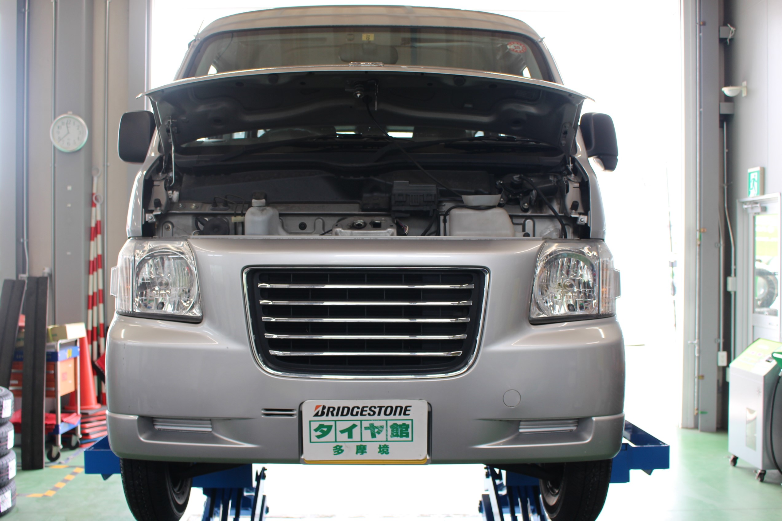 エアコンが 車内が暑い ホンダ ホビオ サービス事例 タイヤ館 多摩境 タイヤからはじまる トータルカーメンテナンス タイヤ館グループ