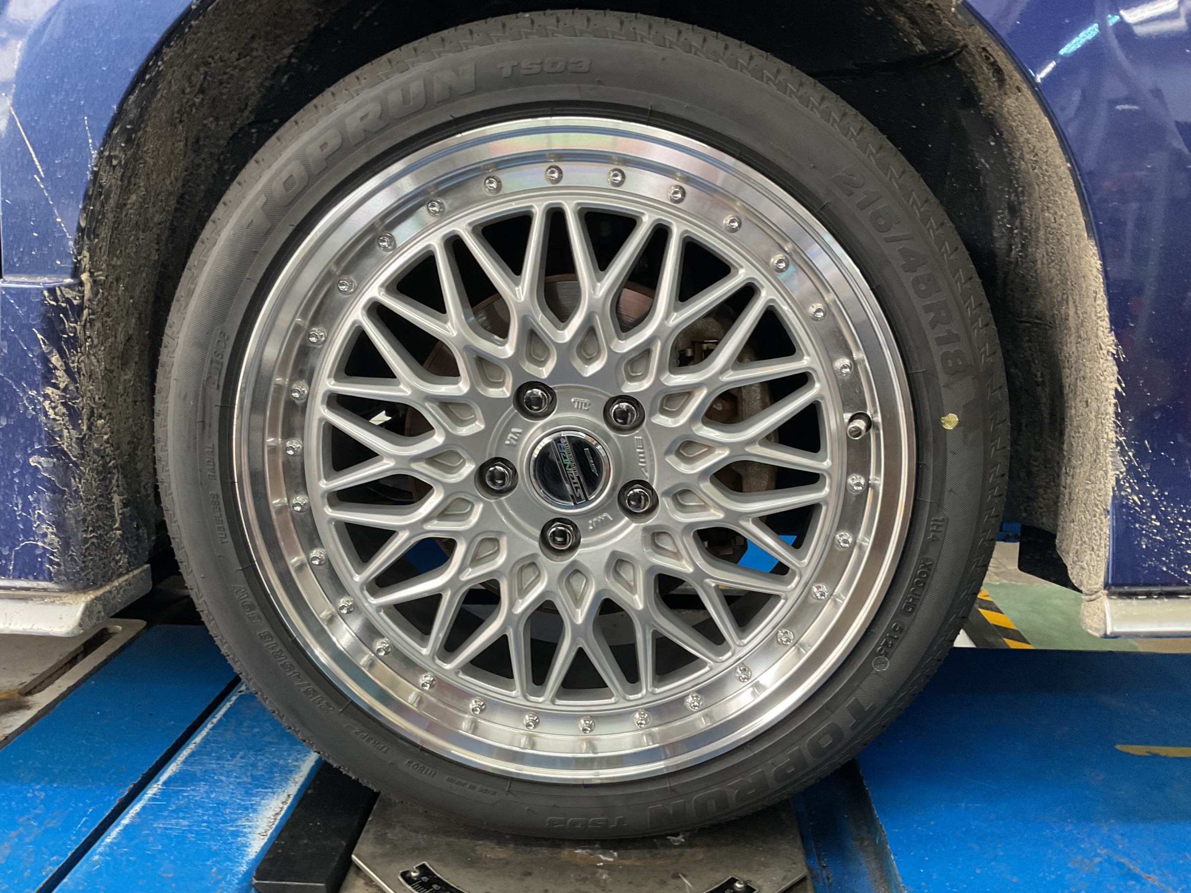 タイヤ館三原　タイヤ交換