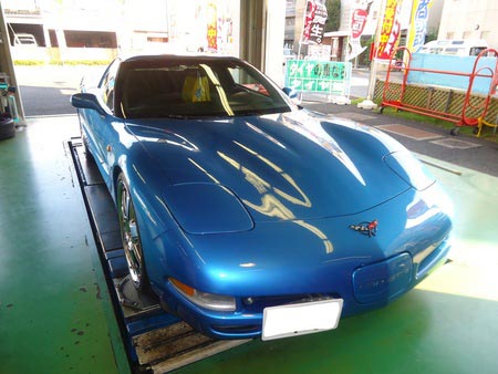 コルベット C5 サービス事例 タイヤ館 西荻窪 東京都のタイヤ カー用品ショップ タイヤからはじまる トータルカーメンテナンス タイヤ館グループ