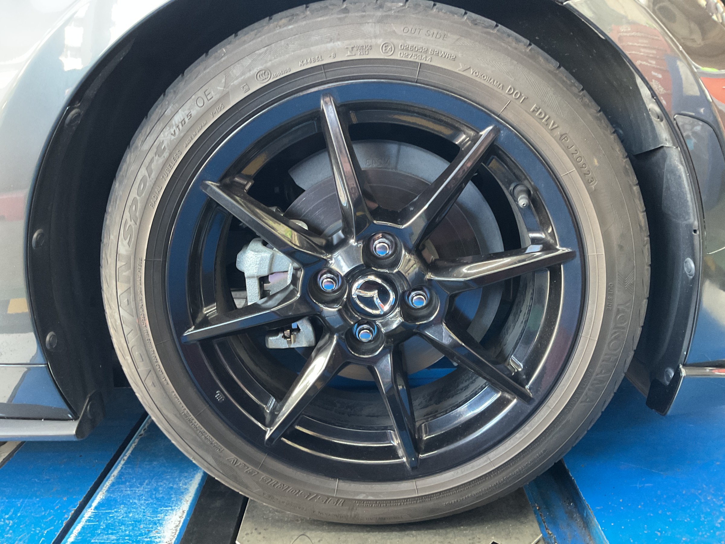 ロードスター タイヤホイールセット交換 TE37SONIC ② | 店舗おススメ
