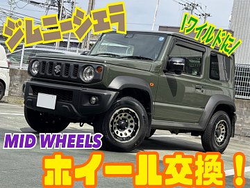 ジムニーシエラ ホイール交換！ MID NITRO POWER H12 SHOTGUN