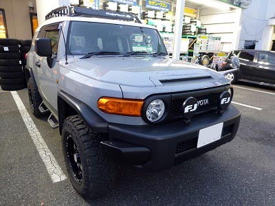 FJクルーザー』スタビライザー交換でご来店です♪♪ | サービス事例