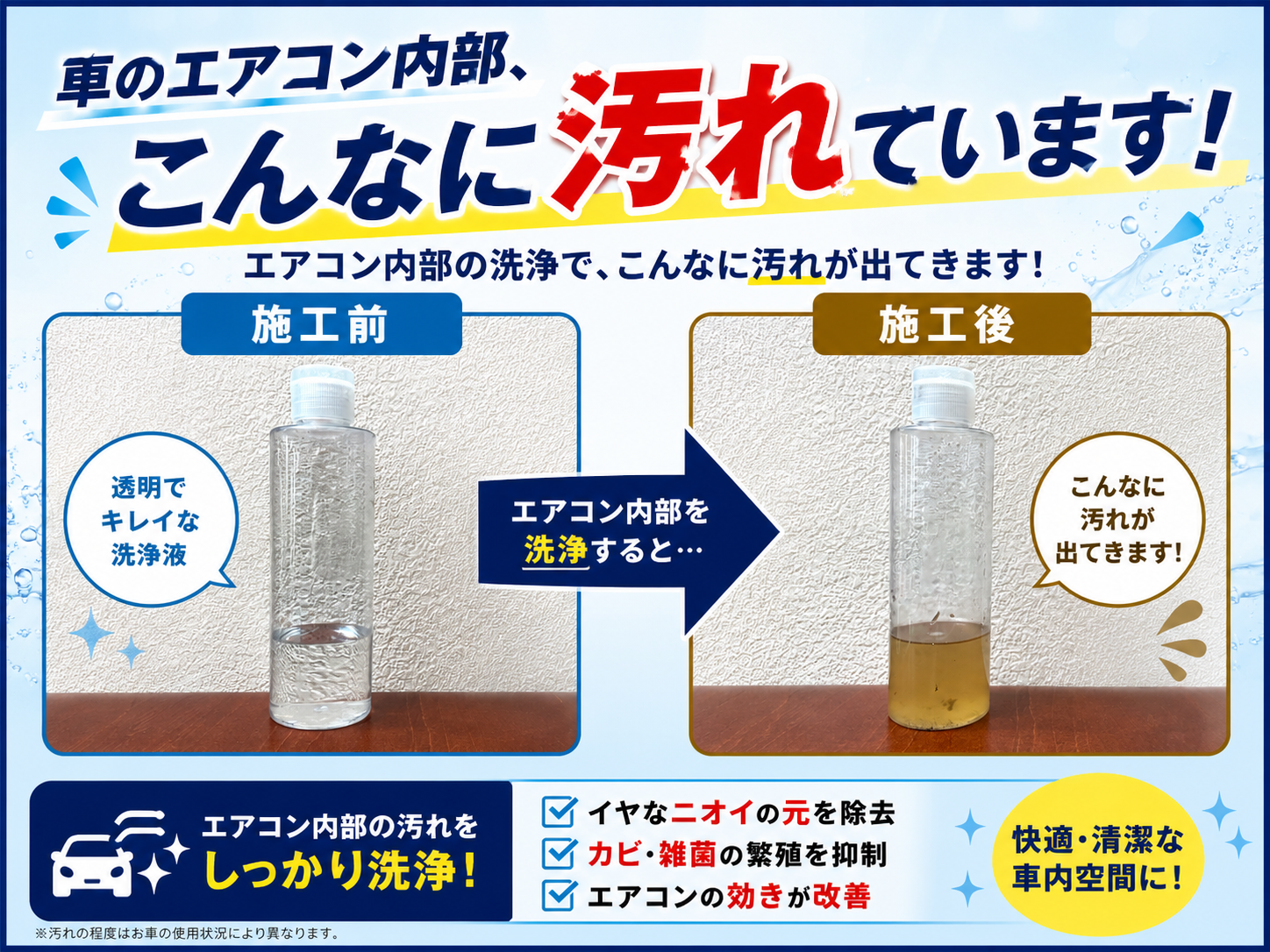 エアコン　エバポレーター洗浄