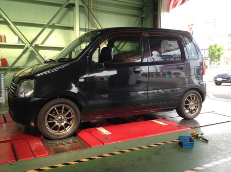 ワゴンRにクスコ車高調取り付け！！ | 店舗おススメ情報