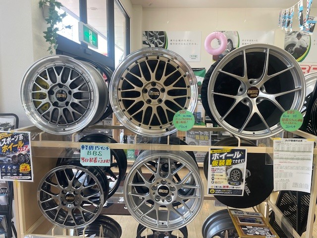 期間限定！！スポーツ系ホイール展示増加中！！ | 店舗おススメ情報