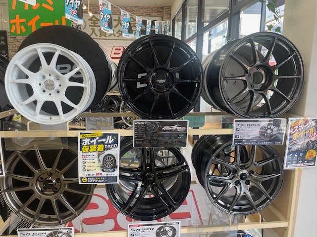 期間限定！！スポーツ系ホイール展示増加中！！ | 店舗おススメ情報