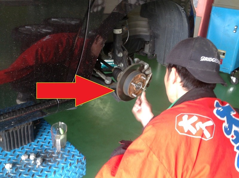 最初に錆を・・・