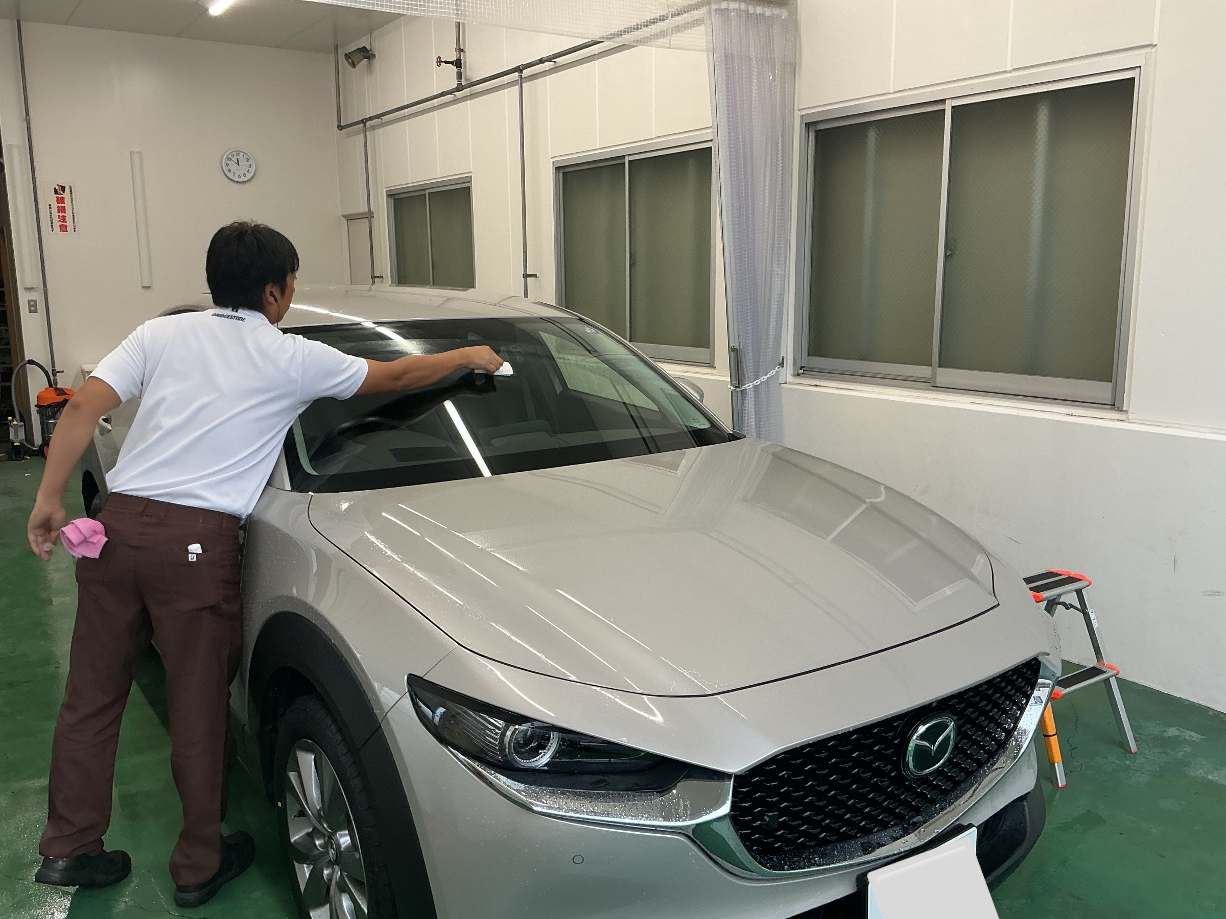 ガラス撥水