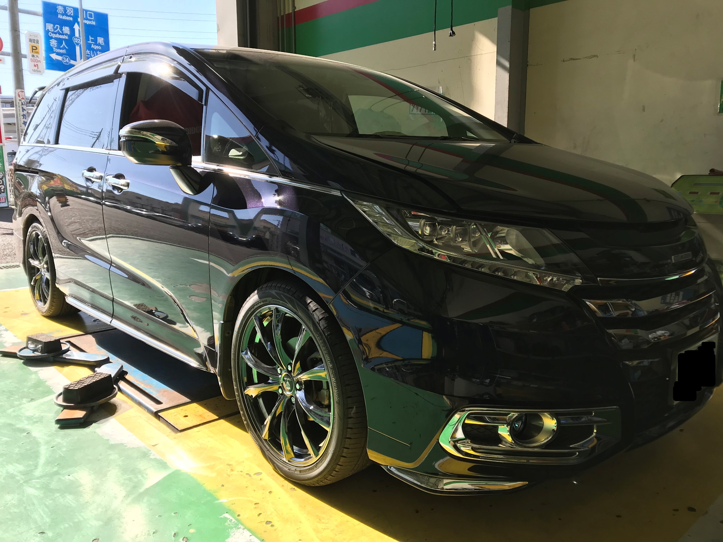 オデッセイ車高調取り付け テインｆｌｅｘ A スタッフ日記 タイヤ館 川口 タイヤからはじまる トータルカーメンテナンス タイヤ館グループ
