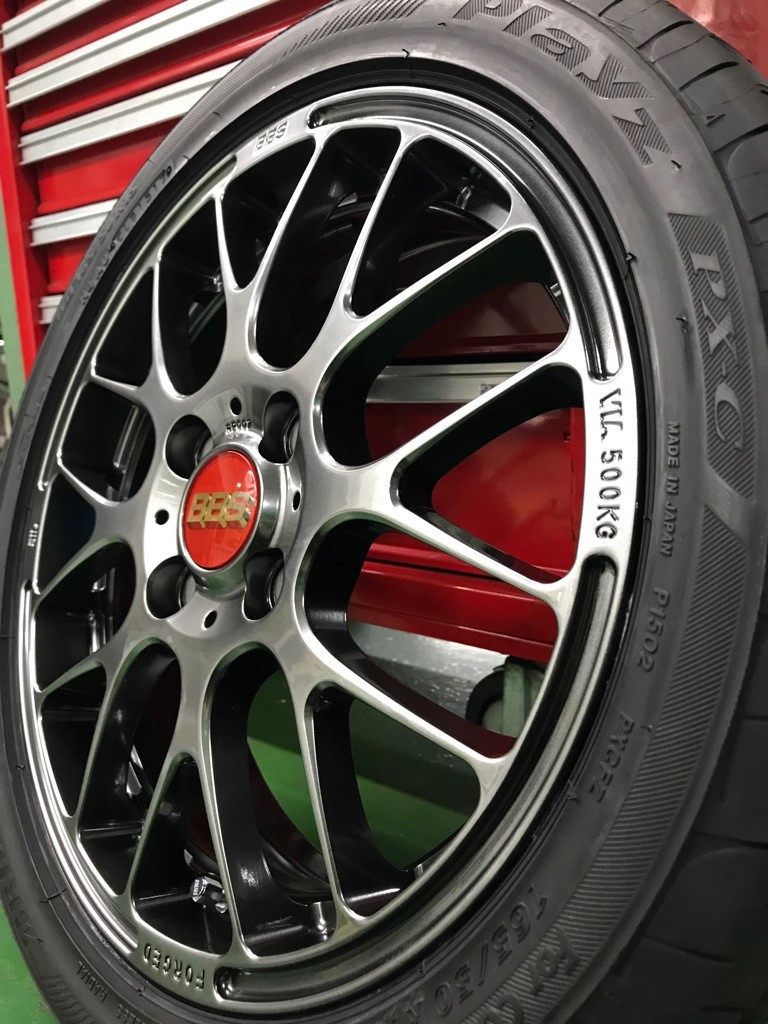 存在感抜群！！ BBS RP １５インチ | サービス事例 | タイヤ館 瀬谷