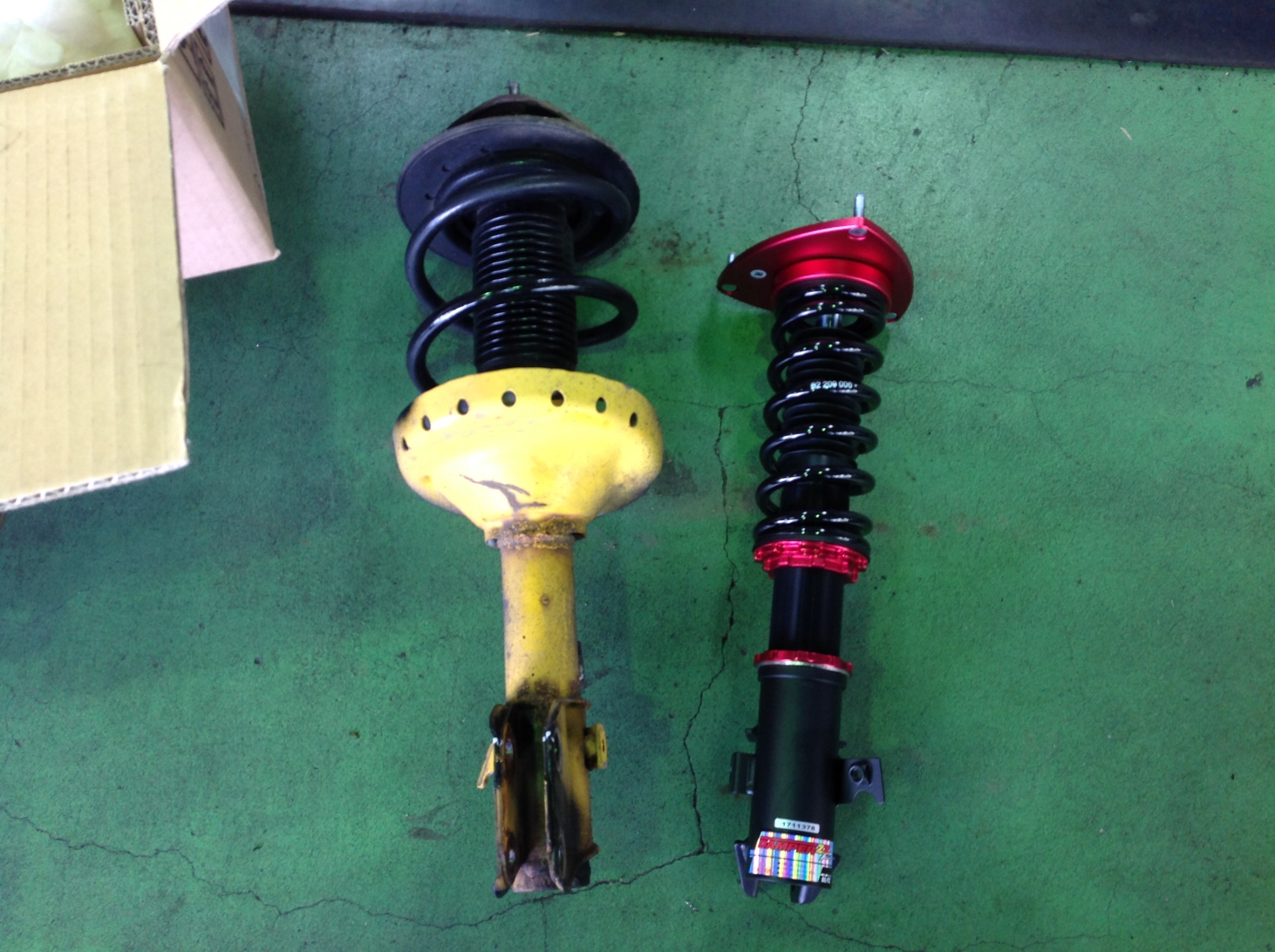 ☆BP5 レガシーW☆車高調・アライメント・フォグLED