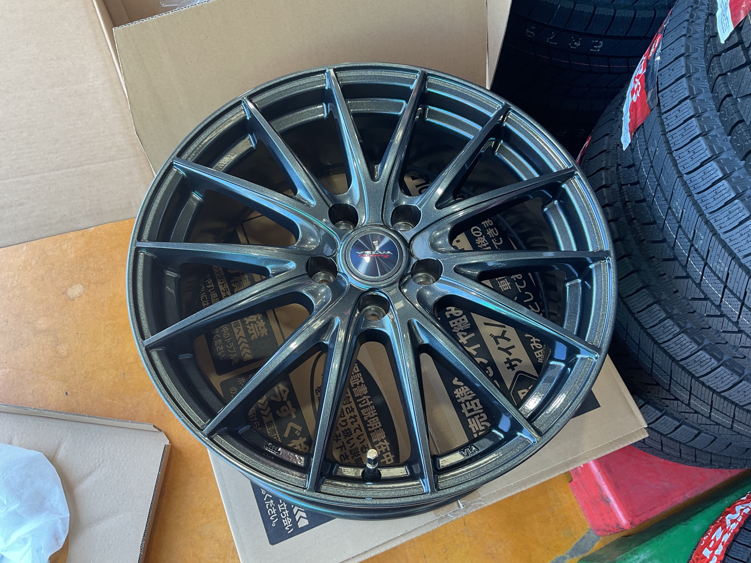 【激安】VELVA SPORT ホイール スタッドレスタイヤ付 Weds VELVA SPORTⅡ 受注いただきました！！ | 店舗おススメ情報