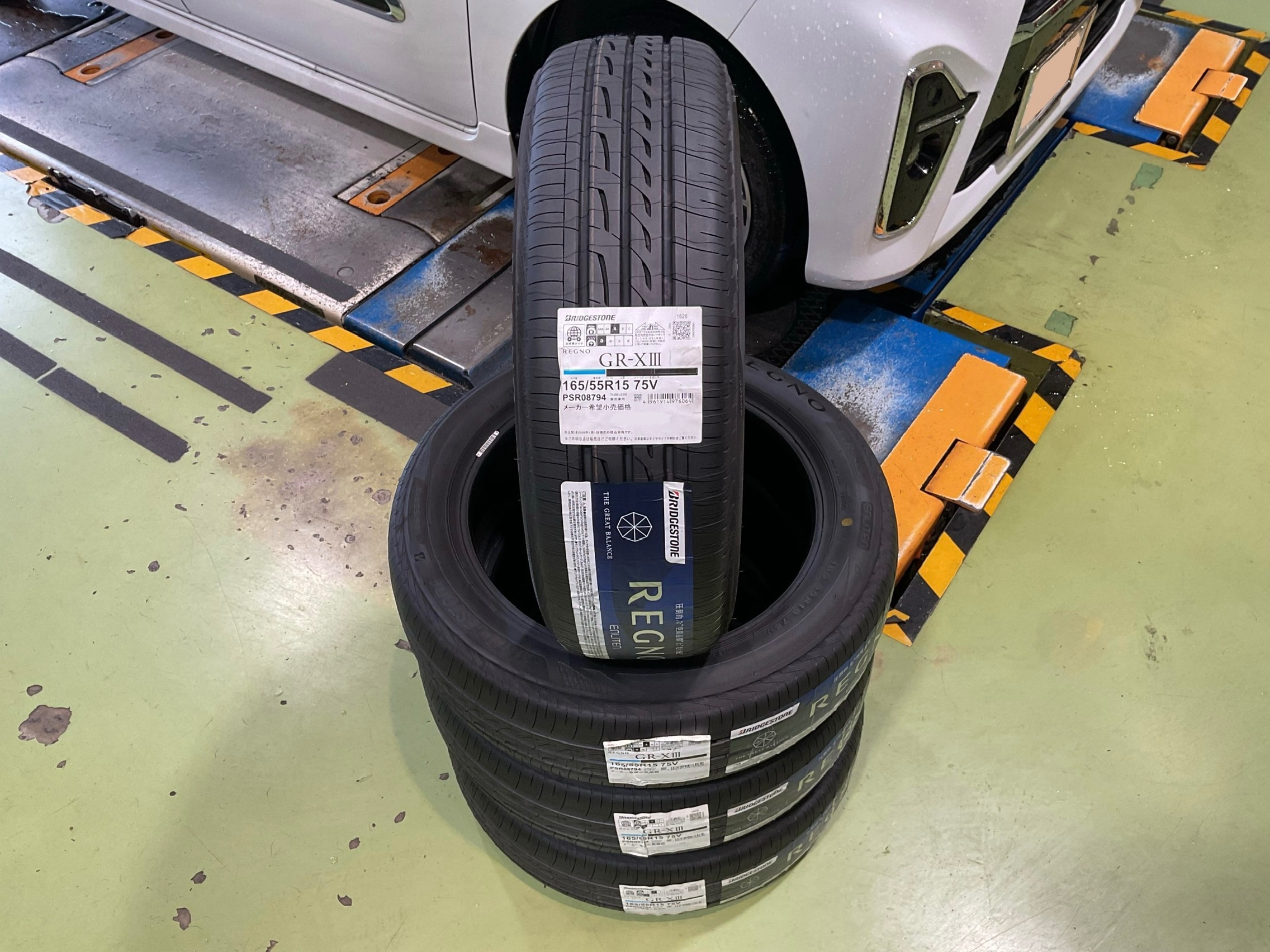 ☆ダイハツ タントに大人気のREGNO GR-XⅢを装着しました！☆ | 店舗お