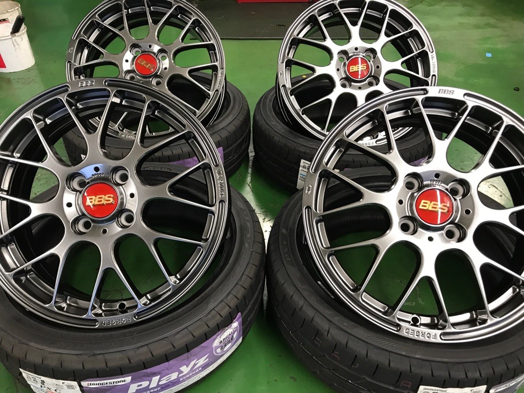 存在感抜群！！ BBS RP １５インチ | サービス事例 | タイヤ館 瀬谷