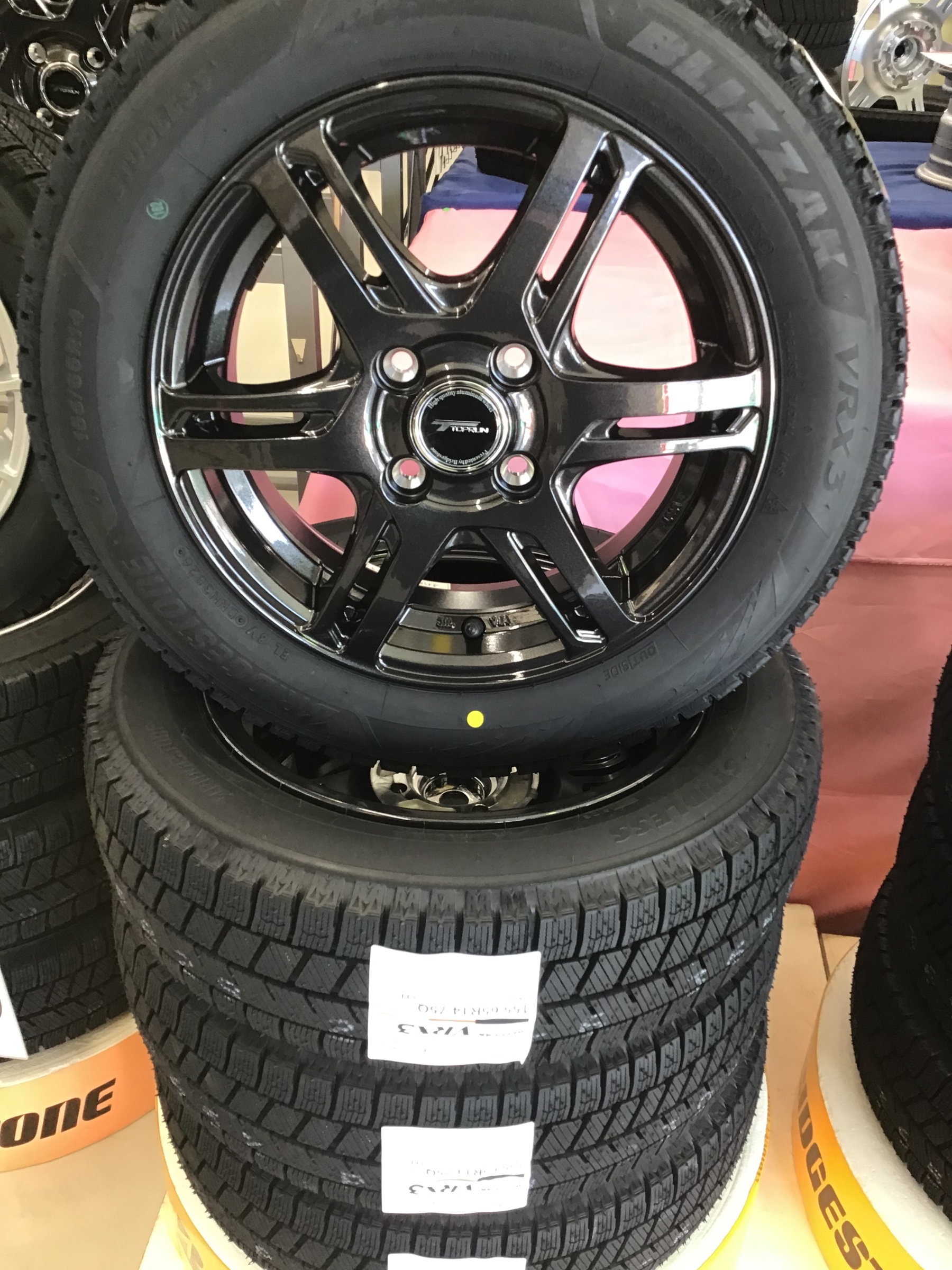 スタッドレス ホイールセット】VRX3 155/65R14 | 店舗おススメ情報