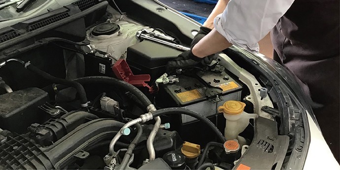 車の点検