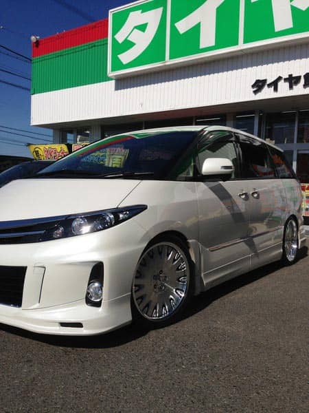 ACR50Wエスティマホイールお取付（＾＾） | 店舗おススメ情報 