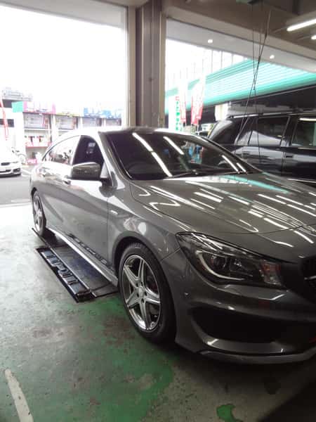 メルセデス純正CLAシューティングブレイクスタッドレスタイヤ＆ホイール