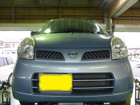 日産モコ インチアップ！ | 作業サービスブログ！ | タイヤ館 西船橋