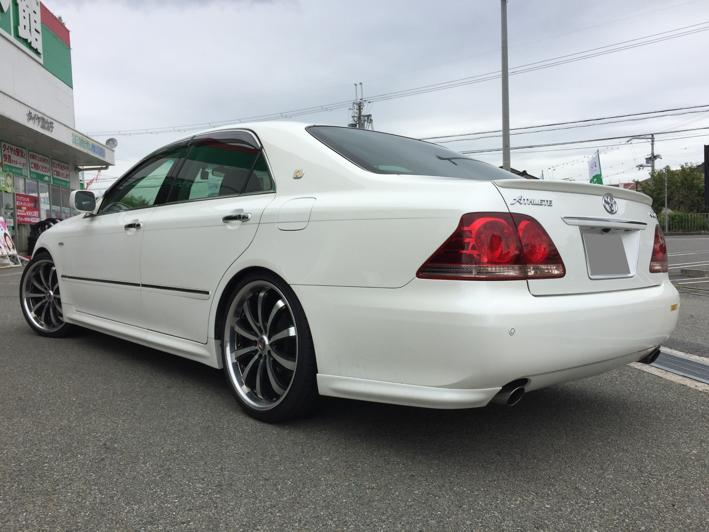 18クラウン M`s SPEEDエアロ取り付け | 店舗おススメ情報