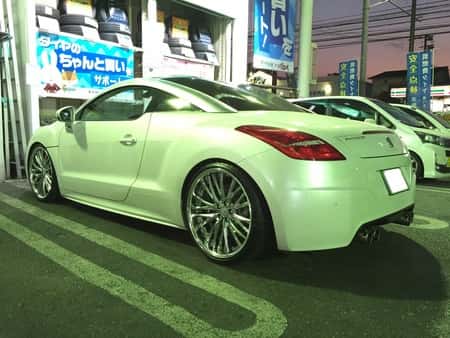 プジョー RCZ タイヤ＆ホイール 取り付け！ | 店舗おススメ情報