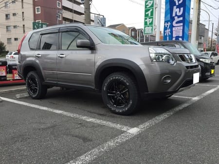 エクストレイルをオフロード仕様に | 日産 エクストレイル ホイール