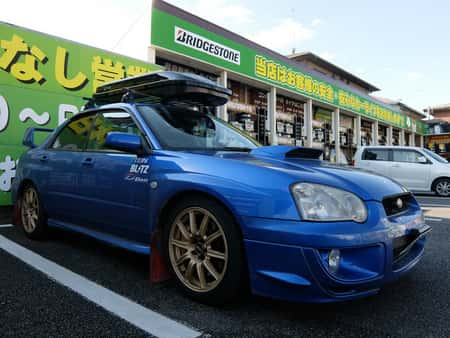 ★近日中に処分します。インプレッサ wrx sti gdb用純正ルーフキャリア宜しくお願い致します