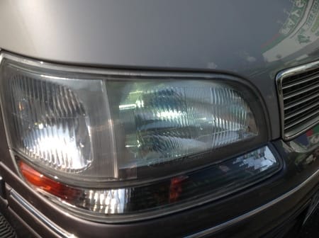 １００系ハイエースLEDヘッドライトに交換です！ | サービス事例