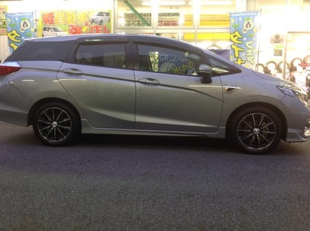 ホンダ シャトル インチアップ サービス事例 タイヤ館 栗東 京都府 滋賀県のタイヤからはじまる トータルカーメンテナンス タイヤ館グループ