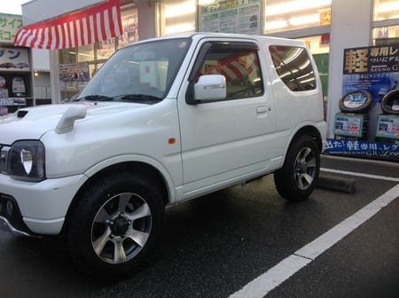 ジムニーJB23にデューラーM/T674 185/85R16装着しました ジムニーJB23にデューラーM/T674 185/85R16装着しました
